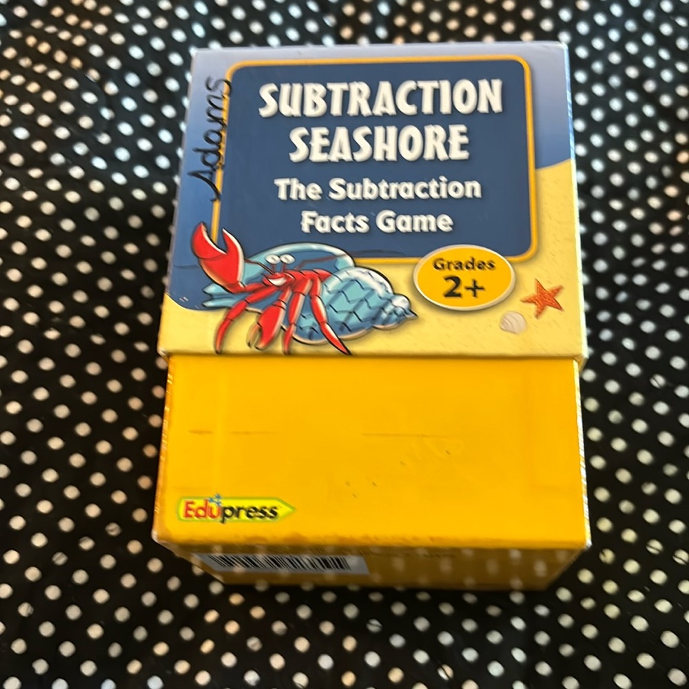 🌼🌿Like new! Subtraction seashore The subtraction Facts game. Grades 2+